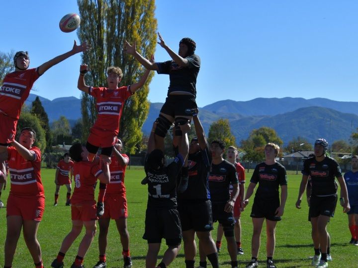 Kahurangi boys in action